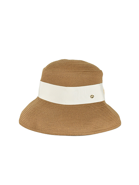 ｴﾚｶﾞﾝﾄﾌｪﾐﾆﾝなﾌﾞﾚｰﾄﾞﾘﾎﾞﾝﾊｯﾄ 詳細画像 ｵﾌﾎﾜｲﾄ系 1