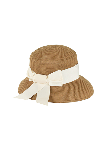 ｴﾚｶﾞﾝﾄﾌｪﾐﾆﾝなﾌﾞﾚｰﾄﾞﾘﾎﾞﾝﾊｯﾄ 詳細画像 ｵﾌﾎﾜｲﾄ系 2