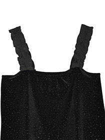 ﾍﾞﾛｱﾄﾞｯﾄのふりるｼｮﾙﾀﾞｰﾋﾞｽﾁｪ 詳細画像