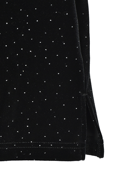 ﾍﾞﾛｱﾄﾞｯﾄのふりるｼｮﾙﾀﾞｰﾋﾞｽﾁｪ 詳細画像 ﾌﾞﾗｯｸ 5