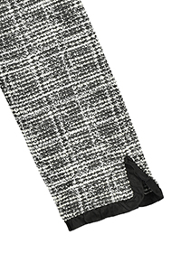 幸せﾘﾎﾞﾝ&ふりるの上品ﾂｲｰﾄﾞｼﾞｬｹｯﾄ 詳細画像