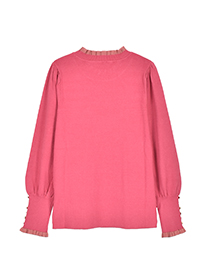 ｴﾚｶﾞﾝﾄﾊﾟﾌなﾚﾃﾞｨﾆｯﾄﾌﾟﾙｵｰﾊﾞｰ 詳細画像