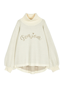 Bonjourなﾊﾟｰﾙﾋﾞｼﾞｭｰﾆｯﾄﾌﾟﾙｵｰﾊﾞｰ