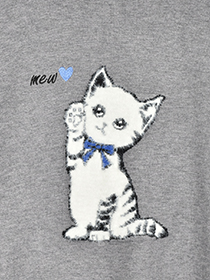 CUTEｱﾆﾏﾙﾆｯﾄｼﾞｬｶｰﾄﾞﾌﾟﾙｵｰﾊﾞｰ 詳細画像