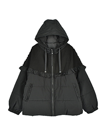 異素材MIXの中わたふりるﾌﾞﾙｿﾞﾝ 詳細画像