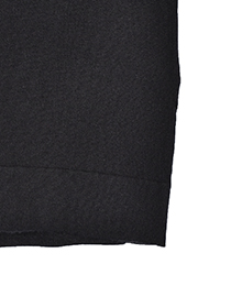 ﾊｰﾄﾁｪﾘｰ刺繍のﾗｲﾝ配色ﾆｯﾄﾌﾟﾙｵｰﾊﾞｰ 詳細画像