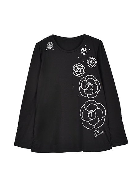 ﾘｭｸｽなﾘｯﾁｶﾒﾘｱﾌﾟﾘﾝﾄﾌﾟﾙｵｰﾊﾞｰ 詳細画像 ﾌﾞﾗｯｸ 1