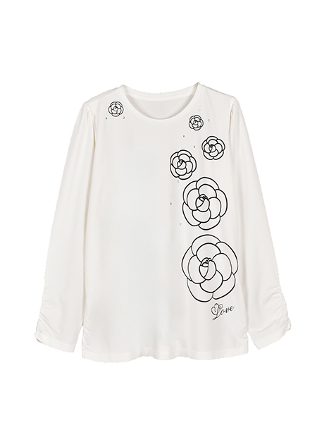 ﾘｭｸｽなﾘｯﾁｶﾒﾘｱﾌﾟﾘﾝﾄﾌﾟﾙｵｰﾊﾞｰ 詳細画像 ｵﾌﾎﾜｲﾄ 1