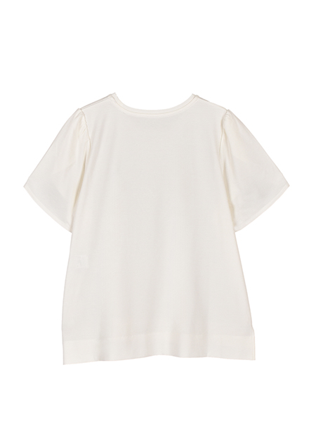 ｷﾗｷﾗﾊｰﾄﾁｭｰﾙTｼｬﾂ 詳細画像 ｵﾌﾎﾜｲﾄ 2